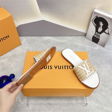 Products by Louis Vuitton: Lock It Flat Mules.